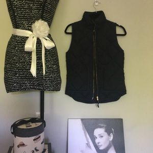 Navy Blue J Crew Vest